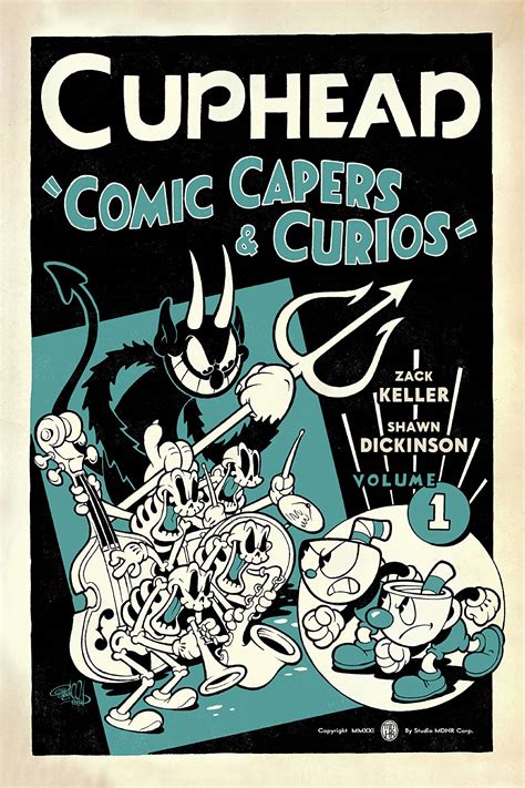 cuphead comic studio|cuphead story book pages.